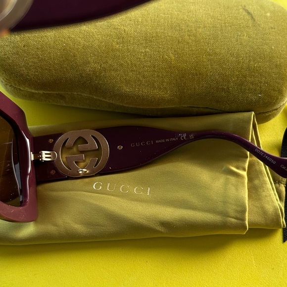 GUCCI Authentic BIG OVERSIZED GG Luxury Sunglasses - Picture 5 of 10